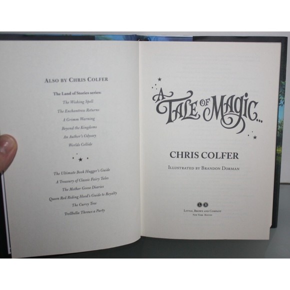 A Tale of Magic Hardcover Children's Book By Chris Colfer VGUC - Picture 2 of 5